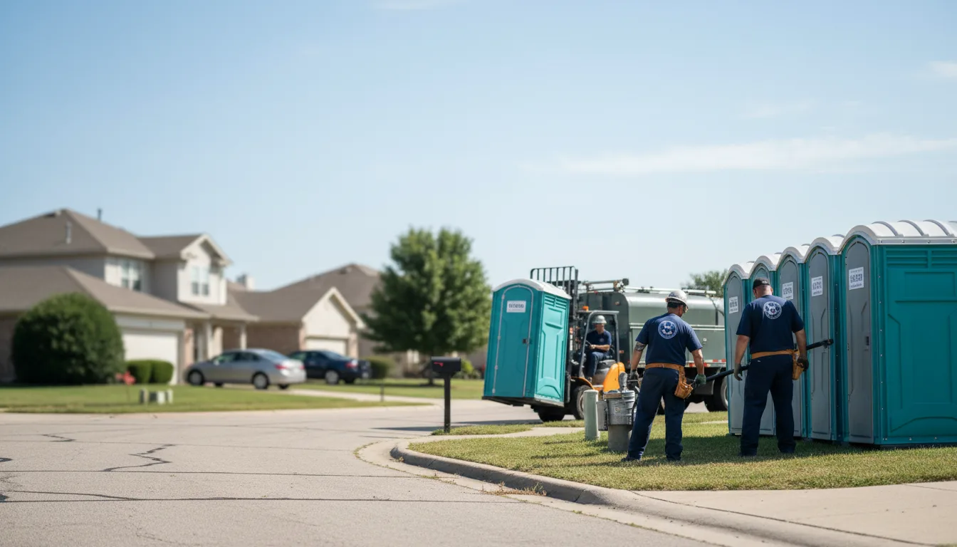 Porta Potty Rental in Nursery, TX near me